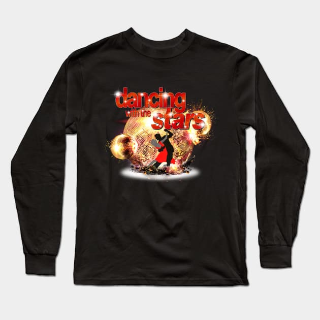 Dancing with the Stars Disco Balls Crashing Long Sleeve T-Shirt by Ratherkool